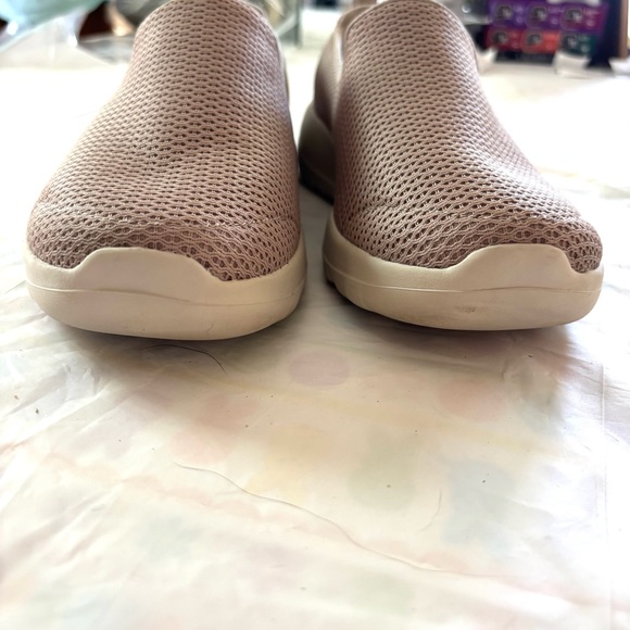 Skechers Go Walk Goga Max Gen 5 Mesh Slip-ons Sandy Beige SZ 7.5 Worn 1X - Picture 5 of 16